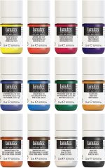 Liquitex Professional Soft Body Acrylic Paint, 12 x 22ml (0.74-oz), Essentials Set - Image 3